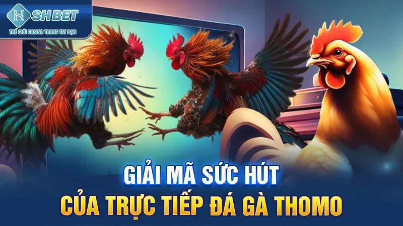 Giải mã sức hút của trực tiếp đá gà Thomo